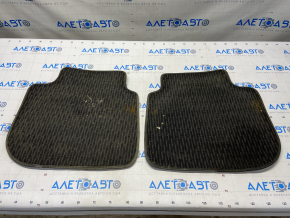 Set of floor mats for Subaru Outback 15-19, cloth, black, dry-cleanable