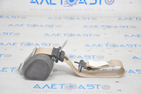 Seat belt rear right BMW X3 F25 11-17 beige