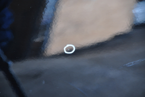 Door assembly rear right Tesla Model 3 18-20 black PBSB, chips, scratches on the edge, paint blistered