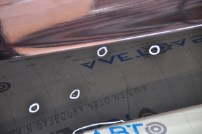 Door assembly rear right Tesla Model 3 18-20 black PBSB, chips, scratches on the edge, paint blistered