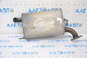 Muffler rear part with barrel Lexus ES300h 13-18 barrel dented