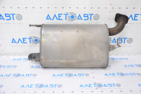 Muffler rear part with barrel Lexus ES300h 13-18 barrel dented