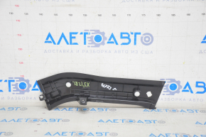 Arch trim left BMW X3 F25 11-17 rear, black, scratch, cracked mount