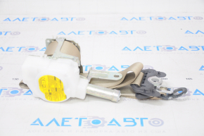 Passenger seat belt Toyota Prius 50 16-18 beige
