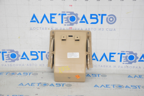 Box pocket front panel driver BMW X3 F25 11-17 beige