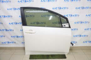 Door assembly front right Toyota Prius 50 16-22 keyless, white 070