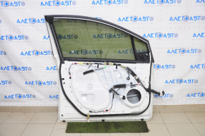 Door assembly front left Toyota Prius 50 16-22 keyless, white 070