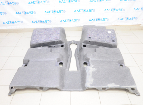 Floor covering Toyota Prius 50 16-21 black, for dry cleaning