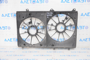 Diffuser radiator shroud bare Toyota Highlander 08-10 hybrid, bolts broken
