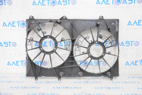 Diffuser radiator shroud bare Toyota Highlander 08-10 hybrid, bolts broken