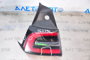 Light outer wing left Tesla Model 3 18- USA 3 pins, scratches