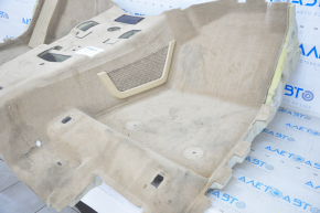 Front floor covering BMW X3 F25 11-17 beige, dry cleanable