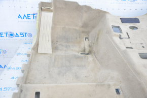 Front floor covering BMW X3 F25 11-17 beige, dry cleanable