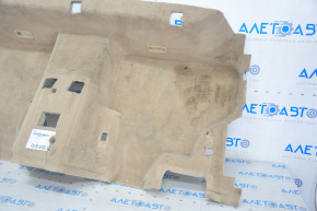 Rear floor covering BMW X3 F25 11-17 beige, dry cleanable