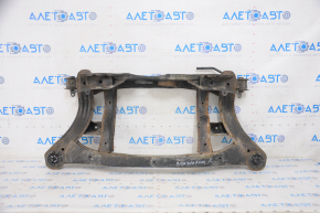 Toyota Highlander 08-13 AWD rear subframe rusty, silent blocks need replacing, bolt sawed off