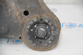 Toyota Highlander 08-13 AWD rear subframe rusty, silent blocks need replacing, bolt sawed off