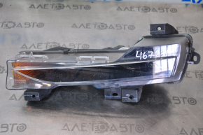 Fog light left Tesla Model 3 18- with turn signal, with corrector, sand
