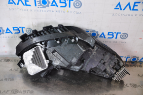 Headlight left Tesla Model 3 18-20 LED with mount, sand, chips