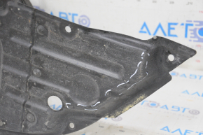 Front left fender liner Toyota Prius 50 16-18 complete 2 parts, worn