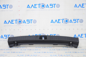 Trunk opening trim Toyota Prius 50 16-22 black, scratches