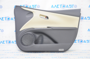 Door trim card front right Toyota Prius 50 16-22 gray with beige insert
