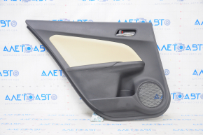 Door trim card rear left Toyota Prius 50 16-22 gray with beige insert