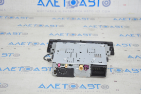 Radio tape recorder BMW X3 F25 11-17 paint peeled off buttons, no frame