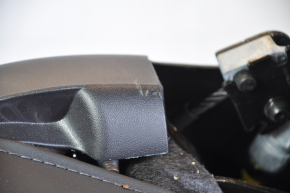 Passenger seat Tesla Model 3 18- leather black, with airbag, electric, heated, with tensioner, scratches on plastic