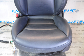 Tesla Model 3 18 driver's seat - black leather, with airbag, electric, heated, with tensioner, scratches on plastic, stains