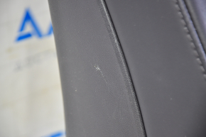Tesla Model 3 18 driver's seat - black leather, with airbag, electric, heated, with tensioner, scratches on plastic, stains