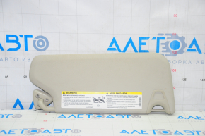 Left Dodge Journey 11-20 visor, gray, without backlight, without hook