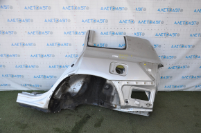 Quarter wing rear left Toyota Highlander 08-13 silver, small bumps