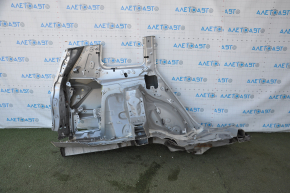 Quarter wing rear left Toyota Highlander 08-13 silver, small bumps