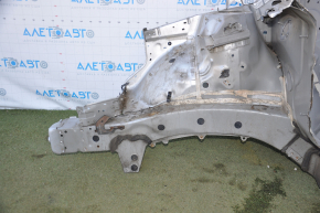 Front quarter right Toyota Highlander 08-13 silver