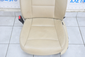 Driver's seat BMW X3 F25 11-17 with AIRBAG, beige leather, electric, heating, memory, cracks in leather