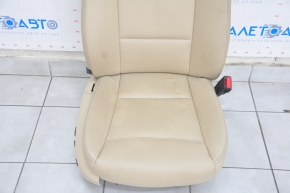 Passenger seat BMW X3 F25 11-17 with AIRBAG, leather beige, electric, heated