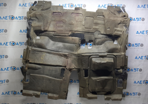 Floor covering rear Ford Escape MK3 13-19 black, for dry cleaning