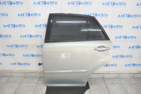 Door assembly rear left Lexus RX400h 04-09 hybrid, gold 6T1, moldings chrome in black film, peeled varnish on the overlay