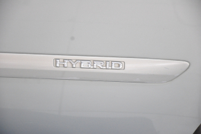 Door assembly rear left Lexus RX400h 04-09 hybrid, gold 6T1, moldings chrome in black film, peeled varnish on the overlay