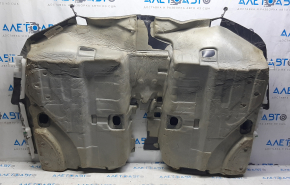 Rear floor covering for Honda Accord 13-17 black