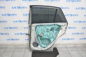 Door assembly rear right Lexus RX400h 04-09 hybrid, gold 6T1, moldings chrome in black film, varnish peeled off on the trim, bump, torn seal