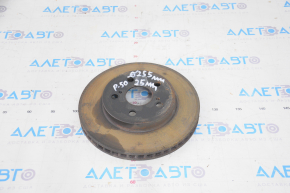 Front right brake disc Toyota Prius 50 16-22 255/25mm