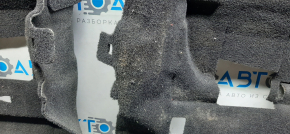 Floor covering Kia Optima 16- black, broken fasteners, needs dry cleaning