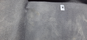 Floor covering Kia Optima 16- black, broken fasteners, needs dry cleaning