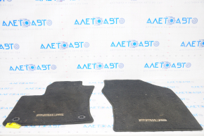 Set of floor mats for Toyota Prius 50 16-22 cloth black, for cleaning
