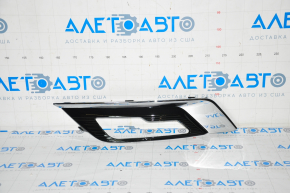 Front bumper grille left Ford Fusion mk5 13-16 under fog lights mat