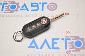 Fiat 500L 14 key - 3 buttons, rubbed chrome