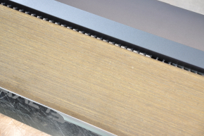 Tesla Model 3 18 Upper Front Panel Trim - Woodgrain, Bulged