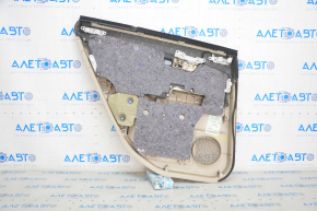 Door trim card rear right Lexus RX300 RX330 RX350 RX400h 04-09 beige, tear, scratches