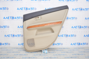 Door trim card rear right Lexus RX300 RX330 RX350 RX400h 04-09 beige, tear, scratches